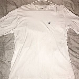 Champion white long sleeve tee